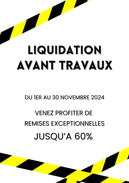 Du 02 au 30 novembre 2024, liquidation avant travaux chez Showroom443 créateurs d'intérieurs 