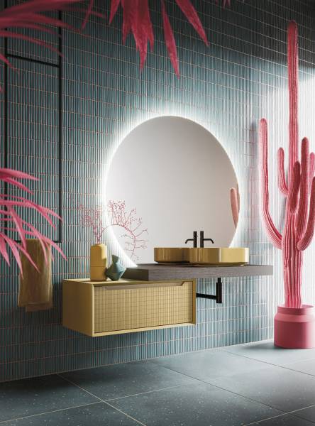 Salle de bain moderne et tendance, des agencements sur mesure par Showroom443 à Nîmes